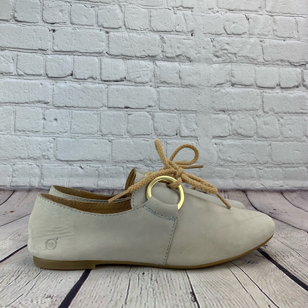 Born Suede Lace Up Flats 🥿 Size 7M - Picture 2 of 7